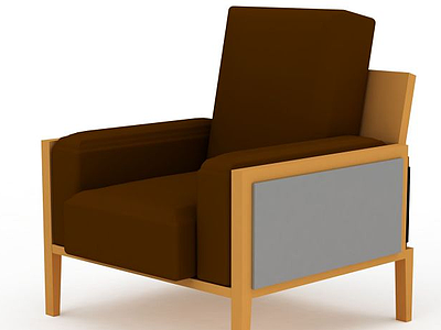 3d舒适沙发椅免费模型