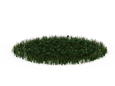 3d绿色草丛免费模型