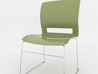 休闲会议椅3d模型