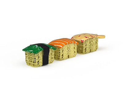 3d寿司凳子免费模型