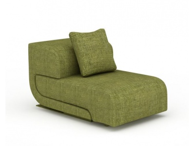 3d绿色沙发床免费模型