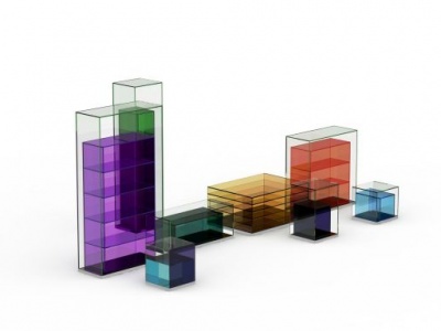 玻璃柜子模型3d模型