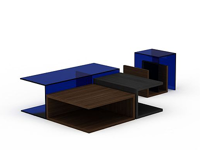 3d现代简约桌椅免费模型
