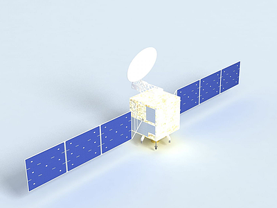 3d卫星BeiDou模型
