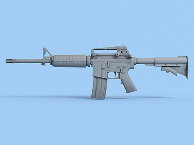 M4A1步槍模型