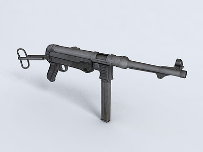枪械模型3d模型