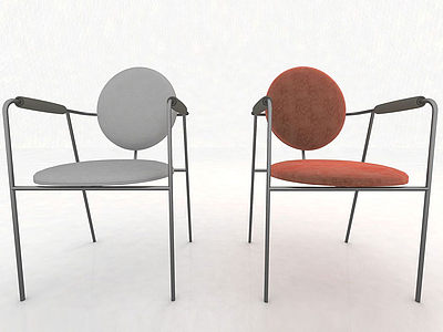 3d现代风格装饰椅模型