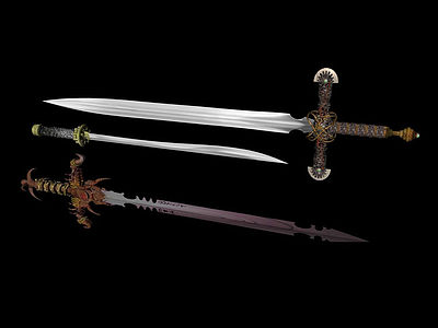 刀剑模型3d模型