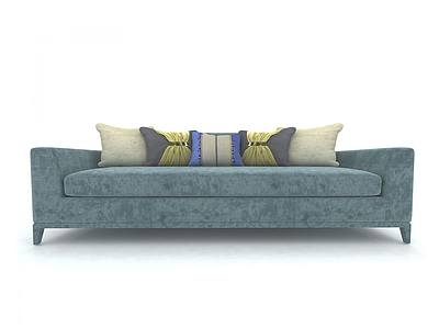 轻奢北欧沙发模型3d模型