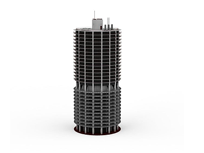 建筑大楼模型3d模型