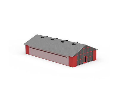 平房建筑模型3d模型