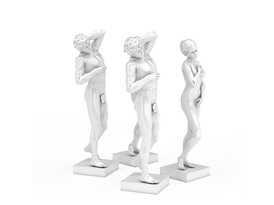 3d<font class='myIsRed'>人体雕像</font>免费模型