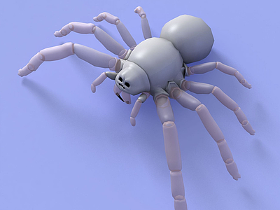 蜘蛛模型3d模型