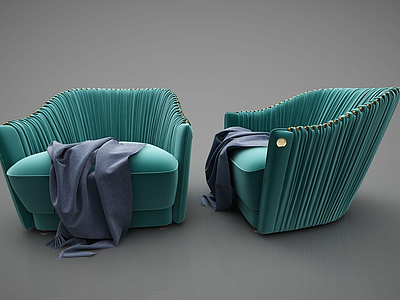 3d休闲沙发模型