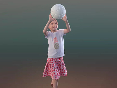 儿童人物模型3d模型