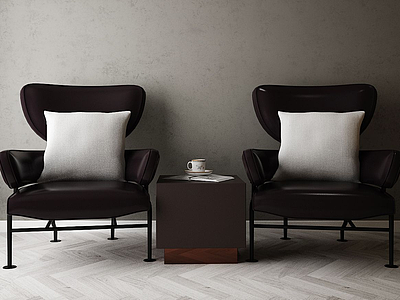 3d现代家居休闲沙发模型