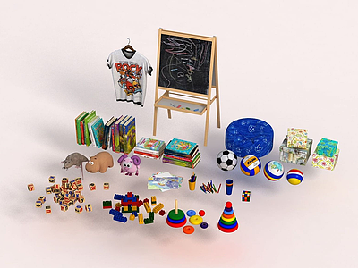 儿童玩具模型3d模型