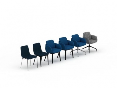 3d简易休闲椅子模型