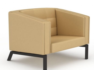 简约休闲沙发模型3d模型