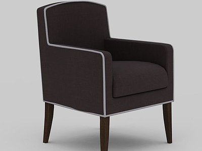 扶手沙发椅模型3d模型