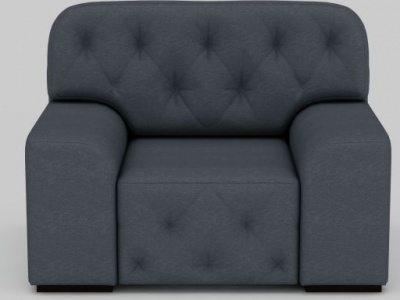 单人休闲沙发模型3d模型
