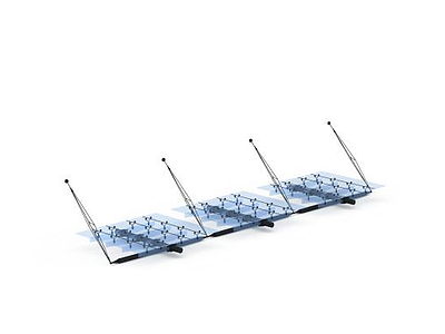 阳光板雨棚模型3d模型