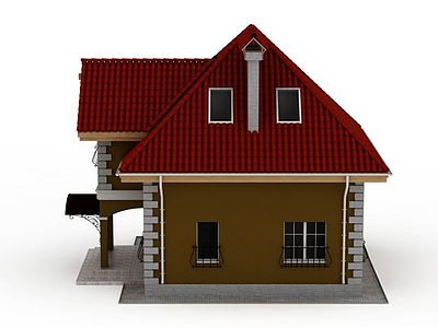 3d别墅免费模型