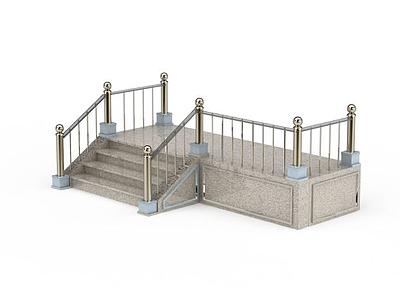3d室外楼梯免费模型