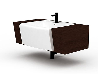 3d卫浴洗手池免费模型