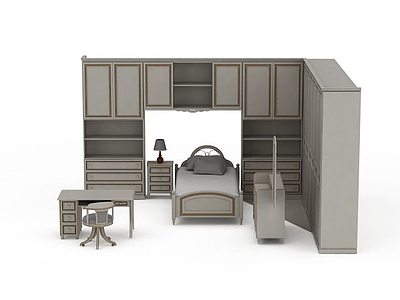 室内家具组合模型3d模型
