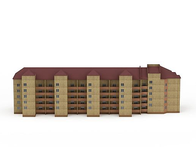 楼房模型3d模型