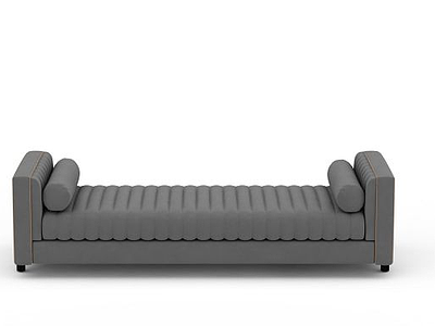 休闲沙发凳模型