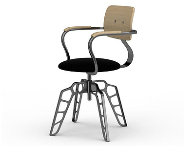 创意升降转椅模型3d模型