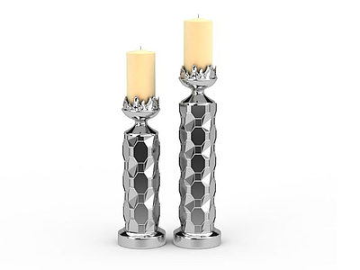 3d创意蜡烛免费模型