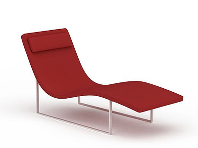 休闲躺椅模型3d模型
