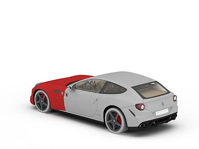 私家轿车模型3d模型