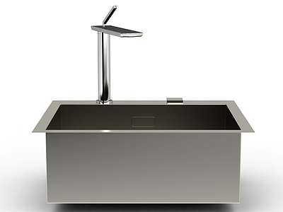 厨房水槽模型3d模型