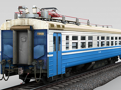 载人火车模型3d模型