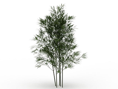 绿色景观树木模型3d模型