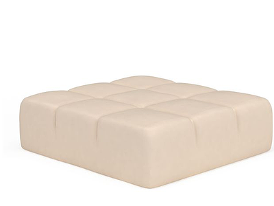 欧式沙发凳模型