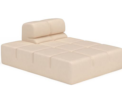 3d欧式沙发床免费模型