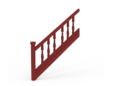 3d实木楼梯免费模型