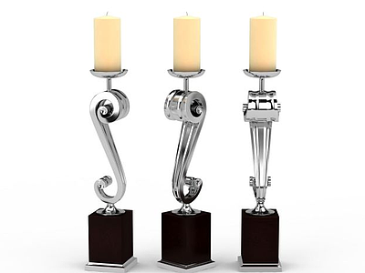 创意蜡烛模型3d模型
