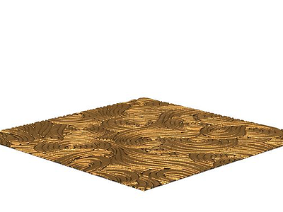 现代客厅地毯模型3d模型