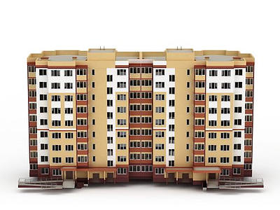 3d建筑单体模型