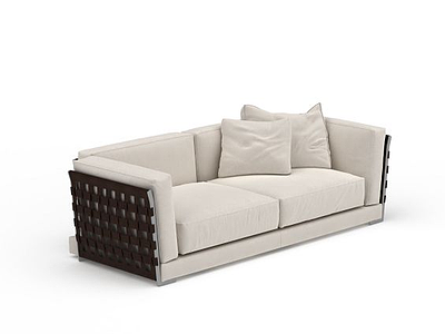 现代简约沙发模型3d模型
