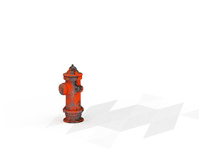消防栓模型3d模型