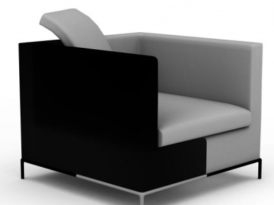 3d休闲单人沙发免费模型