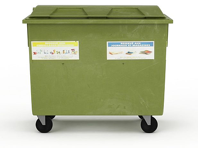 3d环保垃圾车免费模型