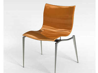 3d现代创意餐椅模型